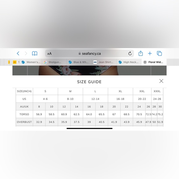 New in bag - Seafancy Floral Wide Straps Off Shoulder One-Piece Swimsuit - Picture 9 of 9